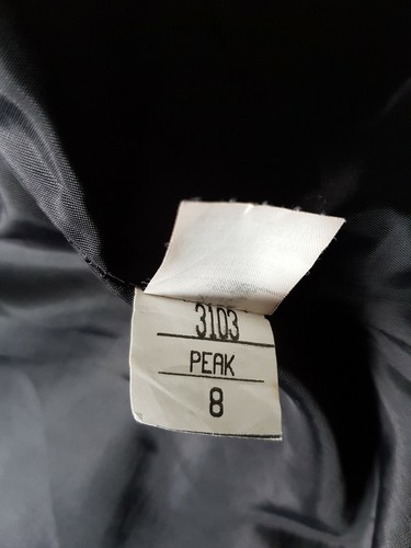 DANIELA ROMANI Womens Grey Wool/Cashmere Blend Faux-fur Peacoat Jacket.Size UK 8 - Picture 12 of 12