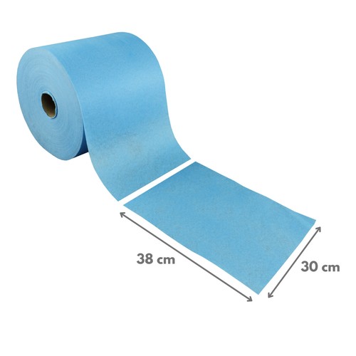 Universaltücher auf Rolle reißfest 500 Blatt 30x38 cm Textil  Viskose-Mix #30996 - Bild 2 von 6