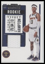 2020-21 Panini Contenders #RS-RJH RJ Hampton Rookie Ticket Swatches