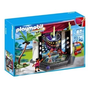 PLAYMOBIL 5266 Children's Club with Disco Summer Fun Hotel Dance Floor Rave NEW