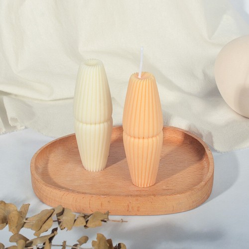 Stampi per candele 3D candele geometriche stampi in silicone fai da te aromaterapia sapone torta nuovo - Foto 4 di 17