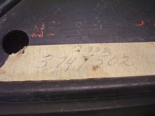 NOS 3747502 RH Chevy Series 3 Battery Tray Support Bracket New Old Stock - Picture 2 of 3