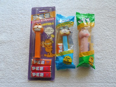 PEZ ガーフィールド 9本セット 希少 ヴィンテージ OLD ペッツ PEZ ガーフィールド 9本セット 希少 ヴィンテージ OLD ペッツ