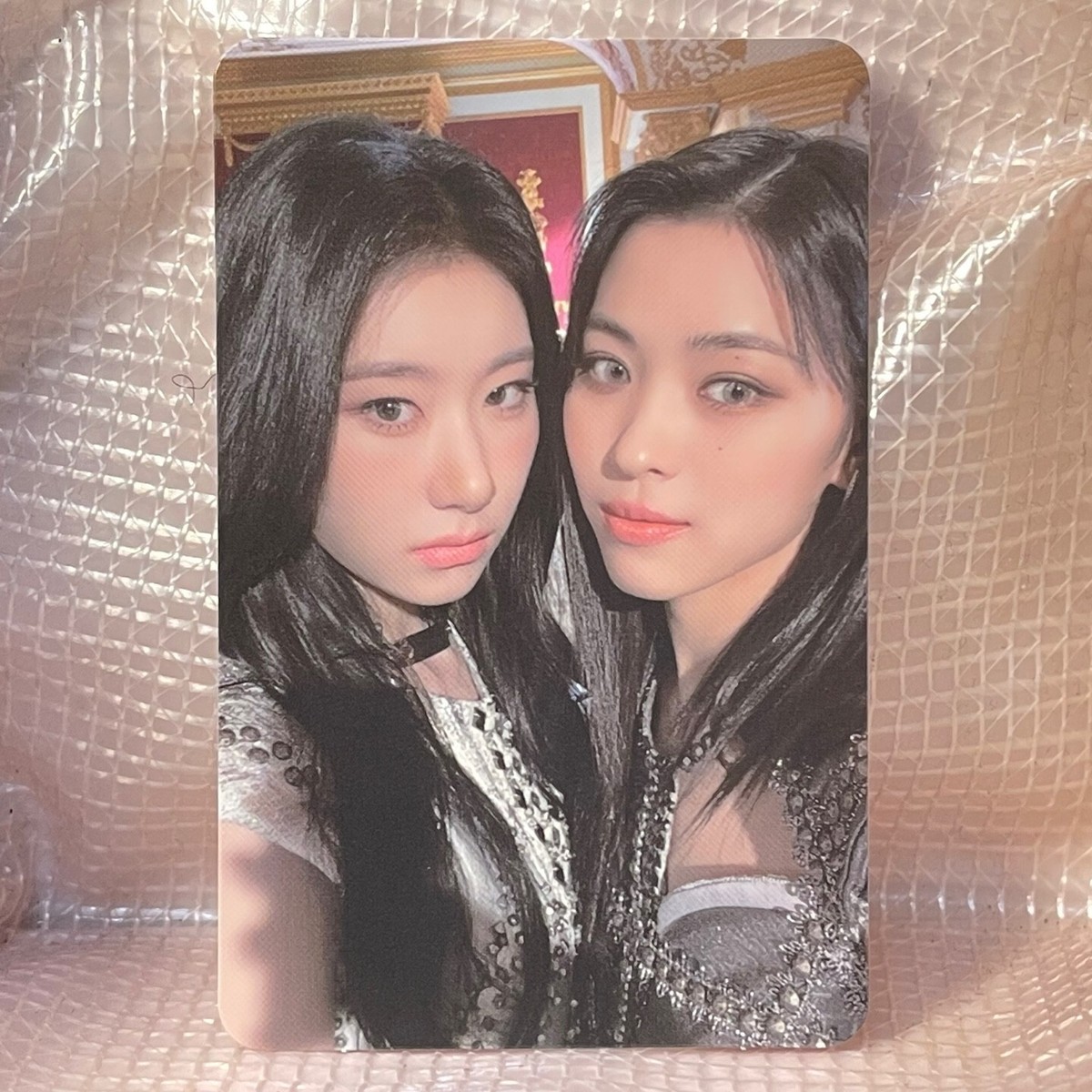 Chaeryeong Ryujin Unit Official Photocard Itzy Checkmate Special