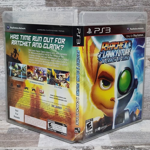 Ratchet & Clank Future: A Crack in Time PS3 - Not for Resale - Complete CIB - Picture 9 of 11