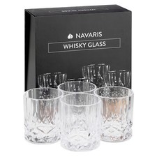 Lot 4x verre à whisky 290ml coffret cadeau homme femme rhum whisky japonais