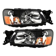 NEW PAIR OF HEADLIGHT FITS SUBARU FORESTER XT SPORT 2004 84001SA020 84001SA030