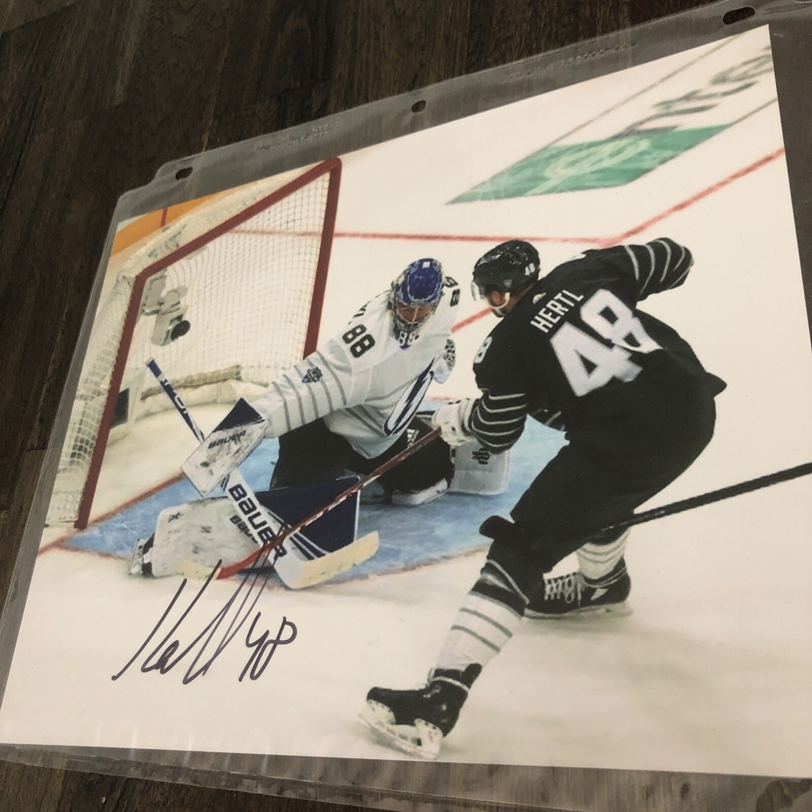 Tomas Hertl San Jose Sharks Signed 8x10 Photo NHL All Star Game 2020 - Picture 3 of 4