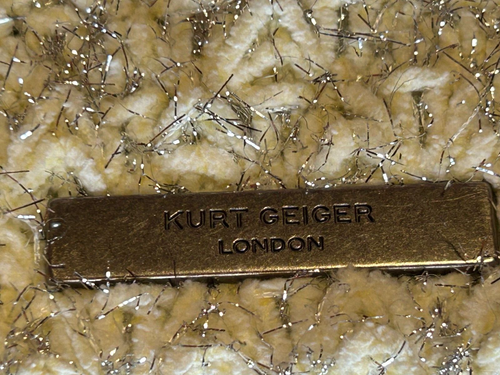 KURT GEIGER London Kensington Tweed Convertible Crossbody Bag in Cream Medium - Picture 6 of 20