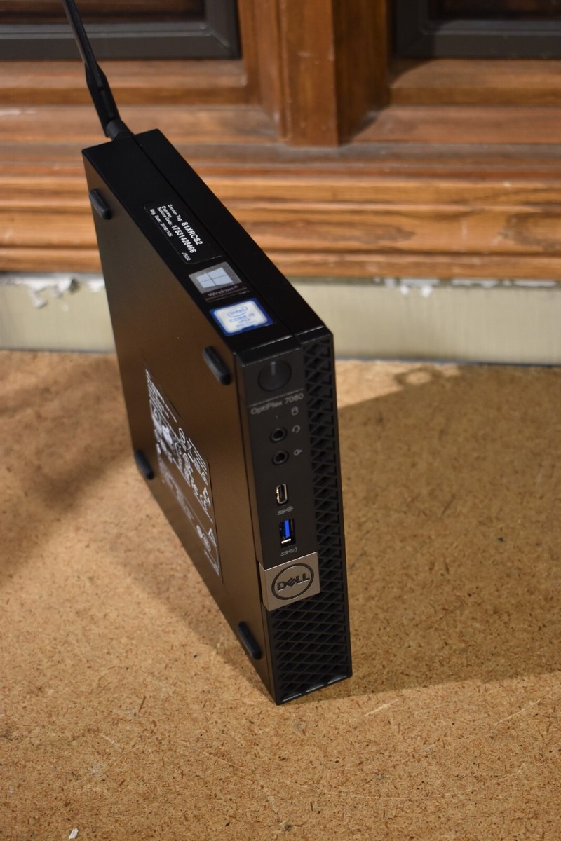 Dell Optiplex 7060 Micro i5-8500T 2.1GHz 16GB RAM 256GB SSD