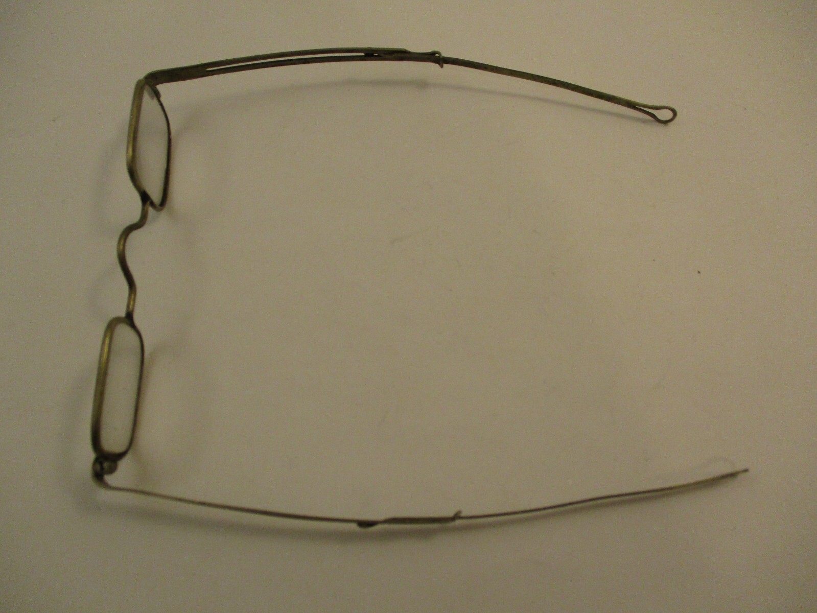 Vintage Antique Unique Rectangular Eyeglasses Ext… - image 3
