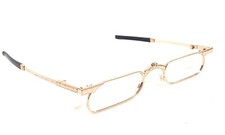 Beau Monde Montgomery Rectangle Folding Eyeglasses Frames Made Japan Vtg Rare