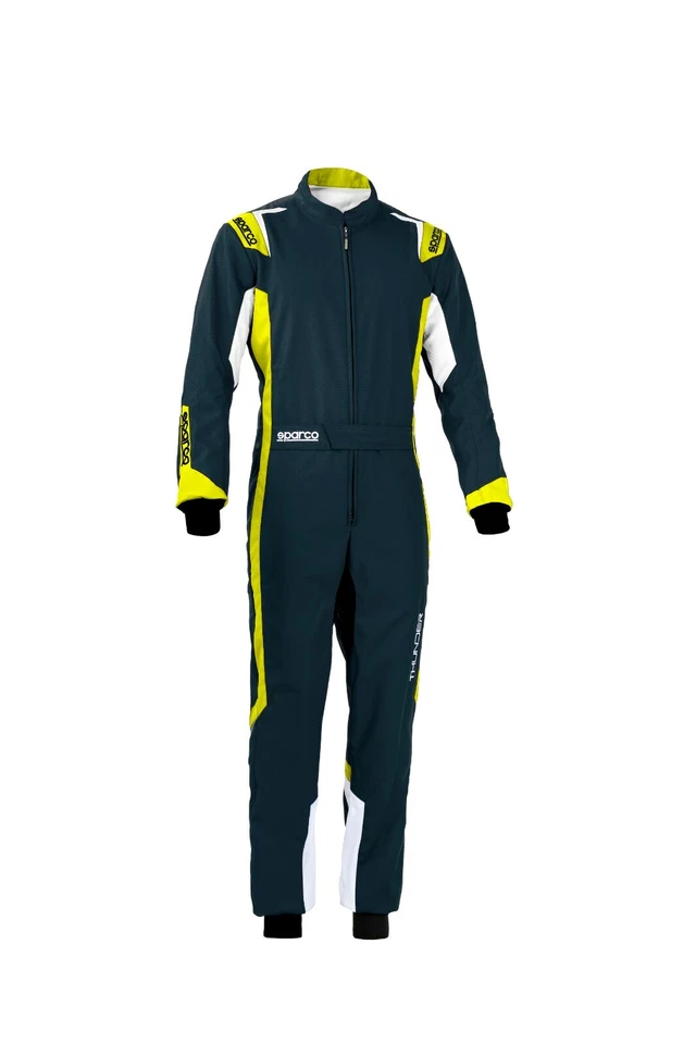 TUTA KART SPARCO THUNDER ADULTO OMOLOGATA CIK FIA - KARTING SUITS CIK FIA 27/28 - Immagine 4 di 4