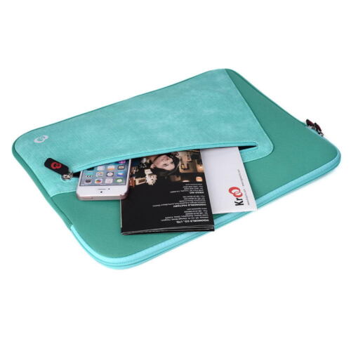Custodia custodia custodia in neoprene con tasca anteriore adatta a laptop ultra sottile LG Gram 14 pollici - Foto 18 di 43
