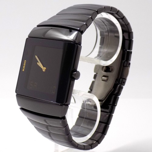 Wert 1950 € Rado Sintra Quarzuhr 193.0354.3 Box + Karte Stahl Keramik xxyy - Bild 6 von 11