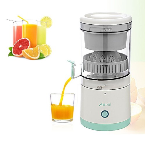 Elektrische Entsafter Presse Saft Tragbar Abschaum Trennung Obstpresse USB - Bild 2 von 14
