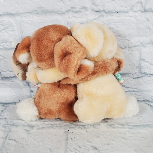 Peluche de colección R. Dakin & Company Honeybuns abrazando conejito de Pascua conejos con etiqueta - Imagen 4 de 7