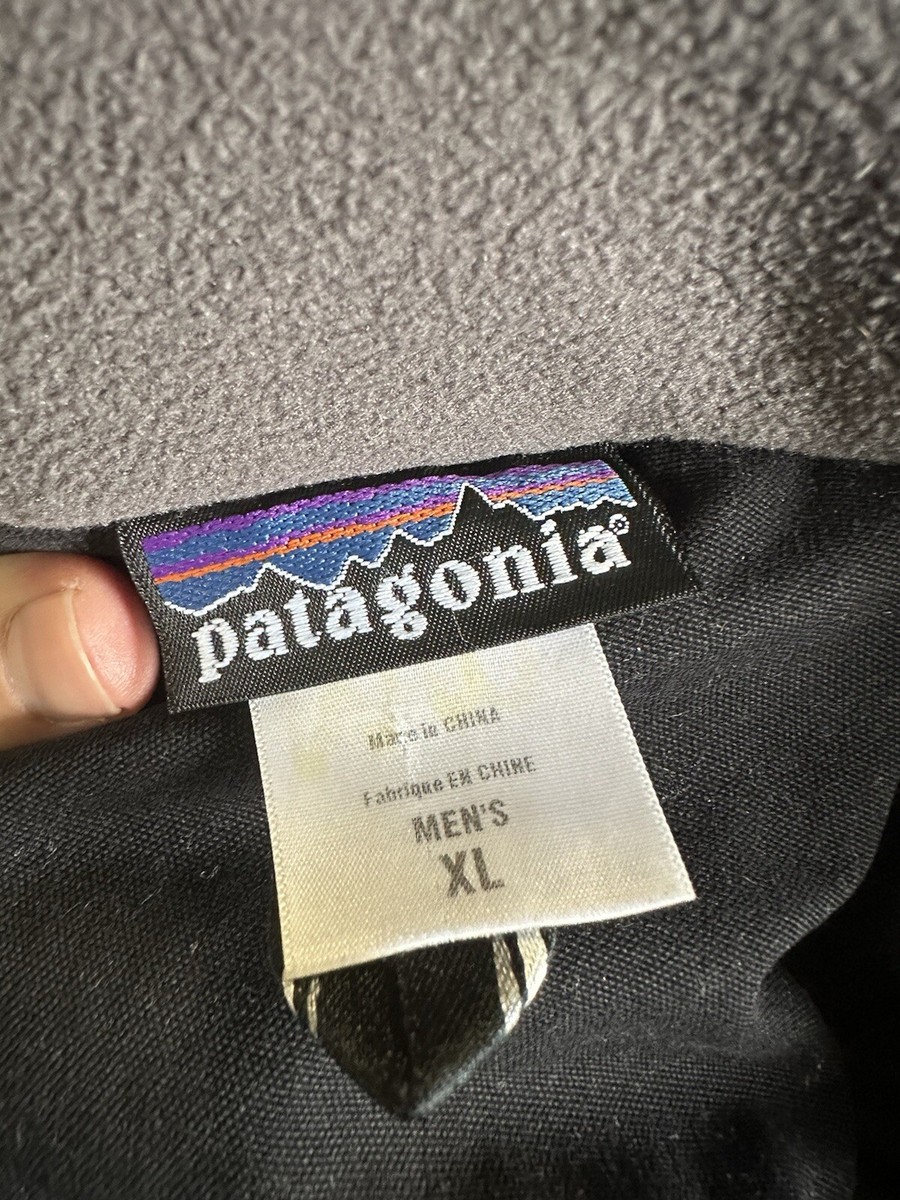 Patagonia Bemidji Vintage Jacket Black Men's Size XL