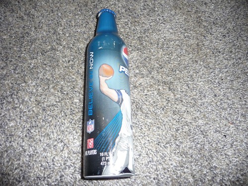 Dallas Cowboys Tony Romo ungeöffnete Pepsi Aluminium Flasche! 16 Oz! - Bild 5 von 7