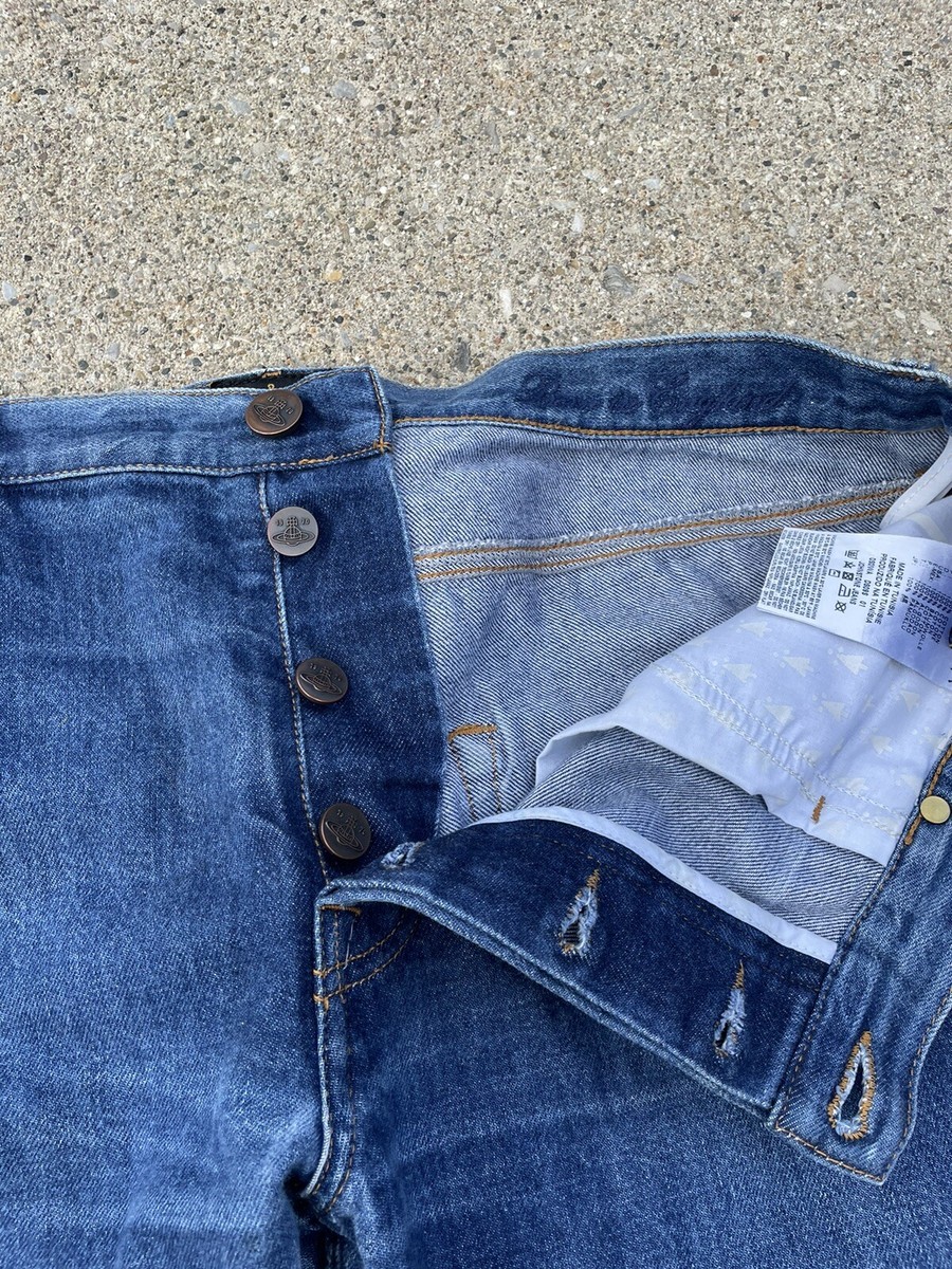 Vivienne Westwood Anglomania Selvedge Denim Jeans 36x32 Orb Vivienne Westwood Anglomania Selvedge Denim Jeans 36x32 Orb
