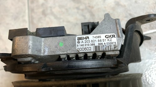 Original Mercedes Benz W203 BEHR Ventilador De Interior Motor A2038218651 DE✓ - Imagen 7 de 8