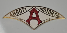 Rare Vintage Abbott Motor Automobile Radiator Badge Motor Car Hood Emblem Repro Rare Vintage Abbott Motor Automobile Radiator Badge Motor Car Hood Emblem Repro