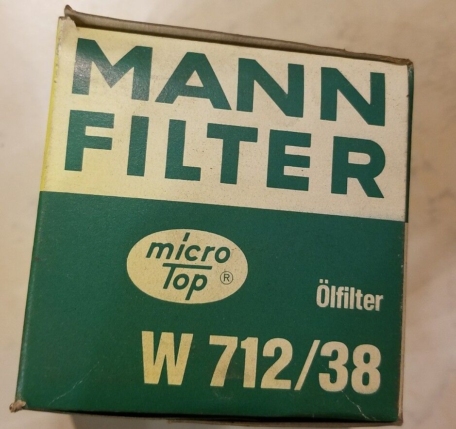MANN-FILTER W712/38 Oil Filter #A11