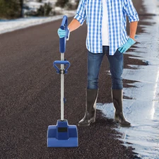 Cordless Rechargeable Snow Thrower Handheld Battery Powered DC24V Snow Sweeper