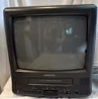 Retro Gaming Orion 13" Tv Vcr Combo Tvcr-1340Ad Works Great Cabin Family Time