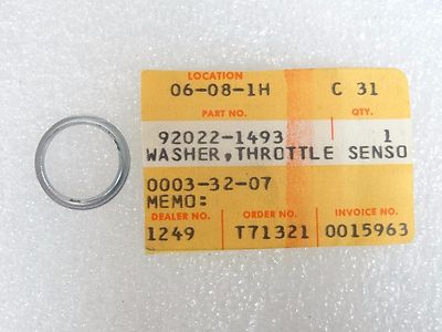 #ad Kawasaki NOS NEW 92022 1493 Throttle Sensor Washer ZN ZN1300 Voyager $4.99