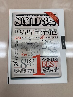 Best of Newspaper Design Ser.: The Best of News Design 32nd Edition by...