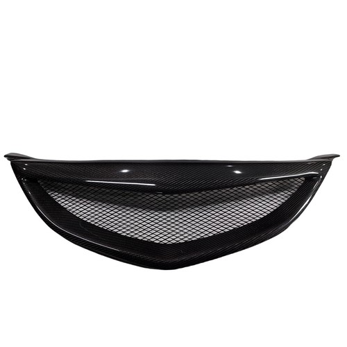 Carbon Fiber Front Bumper Grille Mesh Grill Cover Kit For Mazda 6 2003-2005 - Afbeelding 3 van 9