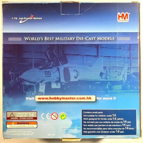 Hobby Master 1:72 HA1924 McDonnell Douglas F-4J Phantom II USMC VMFA-451 1976 - Imagen 19 de 19