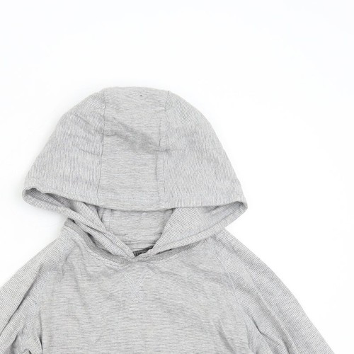 Debenhams Boys Grey Cotton Blend Hoodie Size 9-10 Years - Picture 4 of 12