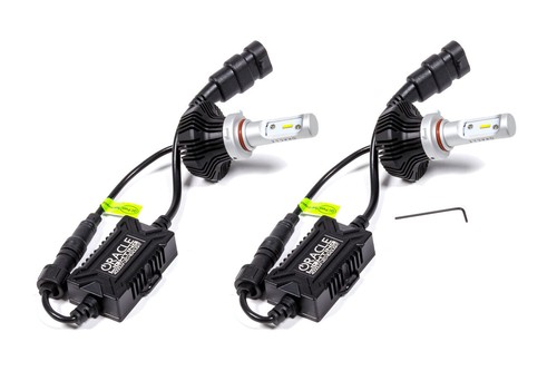 ORACLE 9005 4,000 Lumen LED Headlight Bulbs Connectors Set of 2 For Ford Mustang - Picture 2 of 6