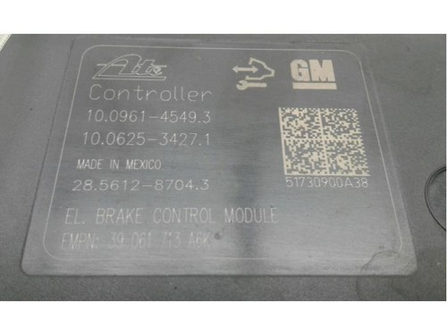 Pumpe ABS Vauxhall Zafira C P12 39061713 P13616901 - Bild 2 von 7