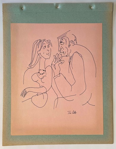 Tia Peltz - Original Ink Drawing Artwork (Certified) - Picture 21 of 52