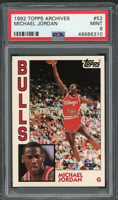【1992年物】マイケルジョーダン トレーディングカード Michael Jordan Chicago Bulls 1992 Topps Archives Basketball