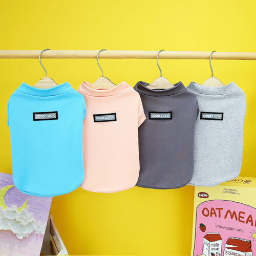 Pet Lovely T Shirt Dog Clothes Apparel Vest Costumes Puppy Cat Sleeveless Shi и - Picture 10 of 16