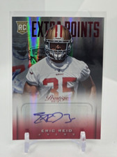 2013 Panini Prestige Eric Reid Extra Points Red Autographed Rookie Card. rookie card picture
