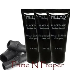 3 x Purifying Black Peel-off Charcoal Facial Cleansing Blackhead Remover