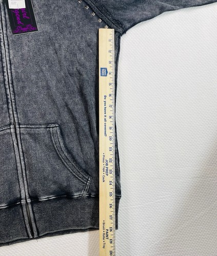 Cowgirl Legend Size XL Full Zip Lightweight Hoodie - Studded NWT - Picture 9 of 14