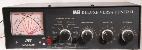 MFJ-949D Deluxe Versa Tuner II HF Antenna Tuner with Instructions