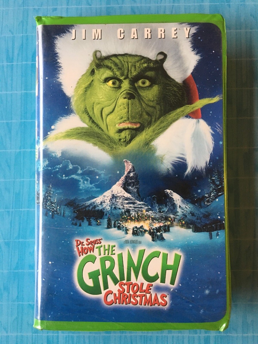 How the Grinch Stole Christmas (VHS, 2001, Clamshell) Jim