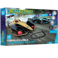 NEW Scalextric Spark Plug Formula E World Championship 1:32 Slot Car Race Track