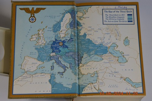 The Rise & Fall of the Third Reich: 14th Printng Adolf Hitler Nazi Germany 1960 - Picture 5 of 13