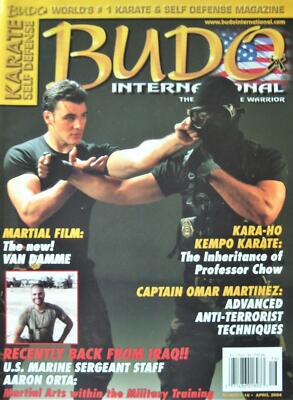 4/04 BUDO INTERNATIONAL AARON ORTA WILLIAM CHOW VINCENT LYN KARATE MARTIAL ARTS