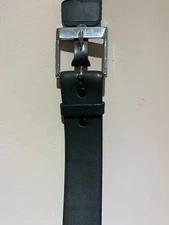 NOS Vintage Men's Belt Uruguay Genuine Leather 32" Classic Design NWT