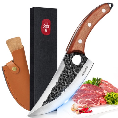 Küchenmesser Profi Kochmesser Japanisches Damast Edelstahl Santoku Messer Scharf - Bild 1 von 8