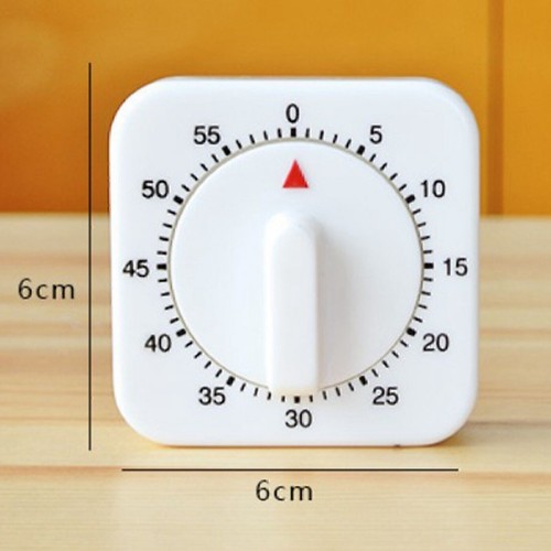 60 Min Mechanical Kitchen Timer Egg Timer Kitchen Timer Kitchen Alarm Clock LOVE - Picture 7 of 13